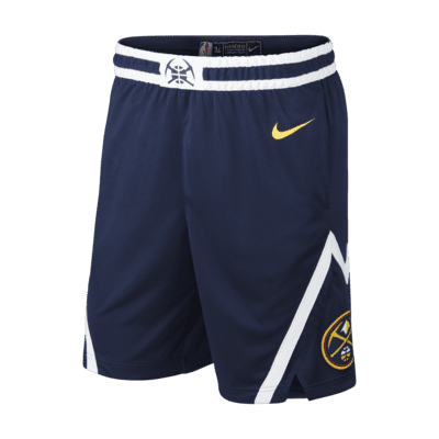 Denver Nuggets Icon Edition Men's Nike NBA Swingman Shorts. Nike.com